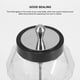 thumbnail image 5 of Dispensador De Condimentos De Vidrio De 250 Ml Contenedor De Condimentos De Vidrio Frascos De Condimentos No Tóxicos Buen Sellado Con Cuchara Telescópica Para Sal Azúcar Pimienta Speravity HA014445-00, 5 of 7