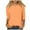 Orange, variant on Womens T Shirts Casual Trendy Lightweight Raglan Round Neck Shirt Top Solid Color Versatile 2025 Fall Blouses Pullover Outfits