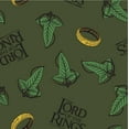 thumbnail image 2 of Lord Of The Rings One Ring & Gandalf Hat All-Over Print Men's Green Sleep Pajama Pants-XXL, 2 of 2