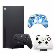 Microsoft Xbox Series X 1TB SSD Gaming Console with 1 Xbox Wireless Controller - Black, 2160p Resolution, 8K HDR, Wi-Fi, w/a Wireless Controller and Silicone Controller Cover Skin