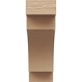 thumbnail image 2 of 6"W x 12"D x 18"H Classic Mediterranean Rough Cedar Woodgrain TimberThane Corbel, Primed Tan, 2 of 6