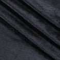 thumbnail image 3 of FabricLA | Black Solid Minky Fabric by The Yard | Minky Plush Cuddle Fabric | Soft Minky Fabric | 36" X 60" Inch Wide | Baby Blanket, Apparel, Throws | 4 Continuous Yards, 3 of 7
