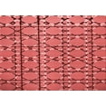 thumbnail image 1 of Ahgly Company Machine Washable Indoor Rectangle Transitional Red Area Rugs, 2' x 5', 1 of 7