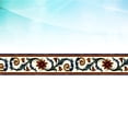 thumbnail image 2 of Wallpaper Border Sticker Flower Pattern Waist Line Wall Sticker Waterproof Self Adhesive PVC Wallpaper Border (10cm x 10m), 2 of 7