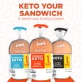 thumbnail image 5 of Lewis Bake Shop Better Way Keto Hawaiian Burger Buns, 7.5 oz, 4 Count, 5 of 16