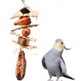 thumbnail image 2 of Bird Hanging Toy Wooden: Natural Parrot Chewing Toy Bird Cage Toy for Parakeets, 2 of 6
