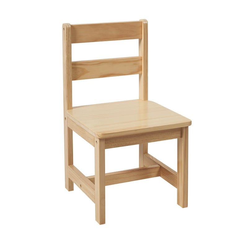 TOOKYLAND Wood Kids Table and Chairs Set,Natural,Sturdy,Doesn't  Wobble,Light Color Children's Furniture,Easy to Match