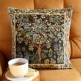 thumbnail image 5 of STPgoods Tree of Life William Morris Tapestry Throw Pillow with Insert 18x18" (45x45 cm) Decorative Couch and Sofa Cushion for Living Room Bedroom Square Pillowcase, Black, 5 of 11