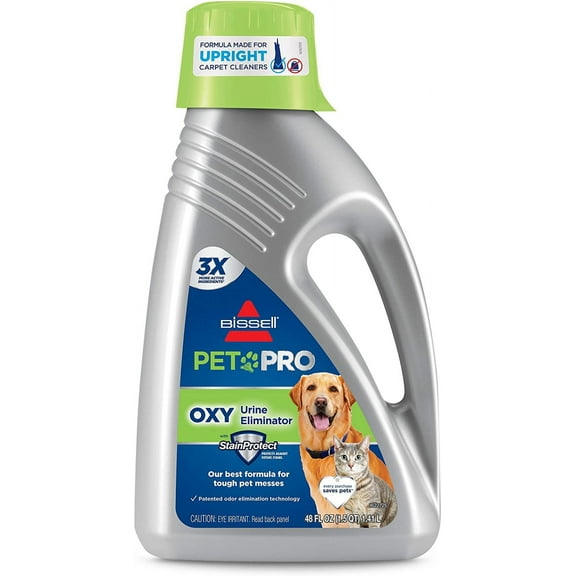 Bissell Professional Pet Urine Eliminator Oxy Carpet Cleaning Formula, 48 oz, 1990