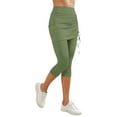 thumbnail image 4 of Summer Pants for Women Buttery Sweatpants Thermal Sports Pants Women Cute Casual Leopard Dress Casual Sports Comfy Baggy Sweats Ladies Slim Womens Business Wear Green L, 4 of 7