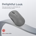 thumbnail image 3 of Mouse Lenovo 350 inalámbrico Bluetooth Silent Click Gris Luna, 3 of 5