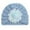 Blue, variant on Krdevn Winter Baby Knit Hat - Solid Color Floral Design, Soft Warm Cap for and Toddlers,0-36 Months