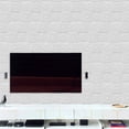 thumbnail image 2 of 1PC 3D Tile Stone Brick Wall Sticker Soft Foam Panels Home Decor, 2 of 10
