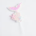 thumbnail image 7 of Hadanceo Cake Topper Colorful Sequin Shell Beautiful Handmade Baking Decoration DIY Mermaid Tail Cupcake Topper Birthday Party Dessert Insert for Wedding, 7 of 7