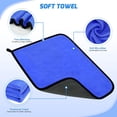 thumbnail image 6 of Nilight 15PCS Car Detailing Kit Auto Cleaning Tools Wash Set with Storage Carry Bag Beginners Easy to Use for Interior Exterior Car Care Clean Windshield Dashboard Seat Air Vents Wheels Tires, Blue, 6 of 9