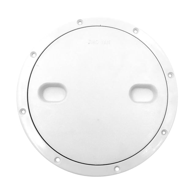 Almencla 10.49 Inch Access Round Inspection Cover for Boat & RV Marine White