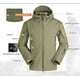thumbnail image 2 of Chaqueta táctica para hombre, senderismo, piel de tiburón, ropa de concha suave, cortavientos, capucha de piloto de vuelo, chaqueta de campo de lana para exteriores, pantalones, 2 of 5