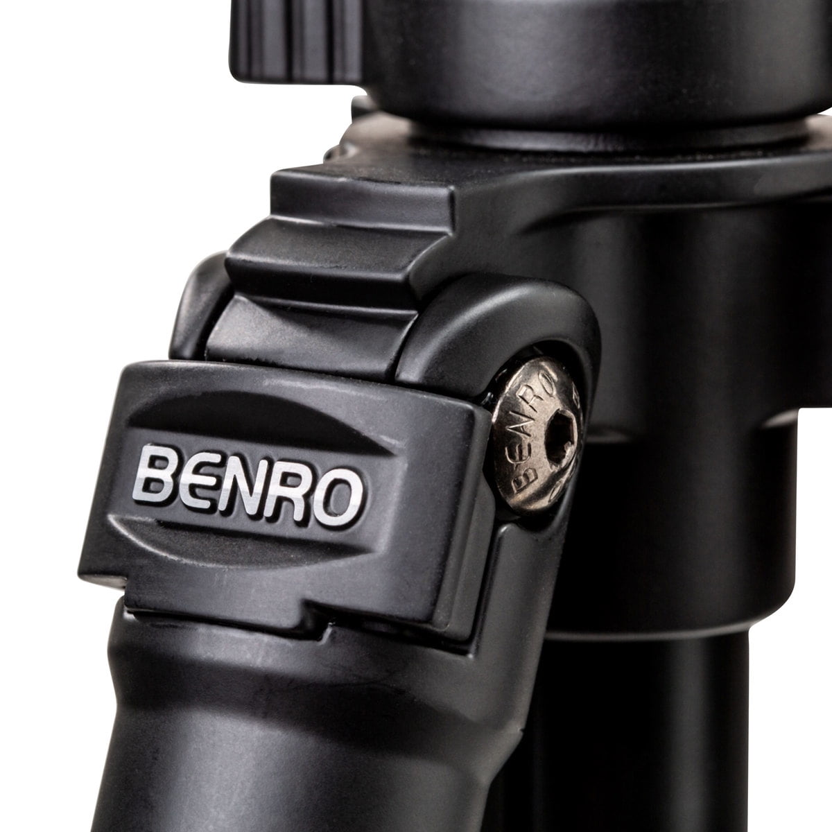 Benro A2573F 3-Section Aluminum Single Tube Video Tripod with S4PRO Flat Base Fluid Video Head