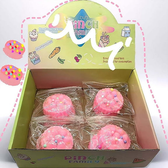 Realistic Raspberry Stress Ball, Soft Squishy Anxiety Relief Toy with Durable Silicone, Long-Lasting Squeeze Fidget for Office School, Sensory Calming Desk Decor