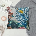 thumbnail image 2 of Watercolor Sea Life Colorful Corals and Fish Farmhouse Pillow Covers  Inch,Home Decorative Throw Pillow Case Cushion Cover,Home Gifts,Housewarming Gift, 2 of 5
