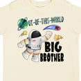 thumbnail image 4 of Inktastic Out of This World Big Brother Astronaut in Space Boys Toddler T-Shirt, 4 of 5