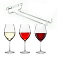 thumbnail image 4 of Soporte para Copas de Un Riel, Soporte para Copas de Vidrio de Hierro Montado en la Pared de Una Sola, Estantes para Copas de Vino, Estante de Almacenamiento para Cocina,, 4 of 7