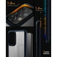 thumbnail image 2 of CaseBorne ArmadilloTek S Compatible with Samsung Galaxy A52 5G Hybrid Clear Case (2021 Release) - Matte Navy, 2 of 6