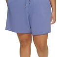 thumbnail image 3 of Calvin Klein Performance Womens Plus Fitness Gym Shorts, 3 of 3