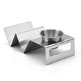thumbnail image 1 of Visland Support de Tacos 2 Grilles / 3 Grilles en Acier Inoxydable Robuste Structure Stable Résistant à l'Usure Sans Déformation Support de Tacos pour Sandwichs Tacos, 1 of 8