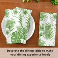 thumbnail image 4 of Iauyy Satin Napkins Set of 4- Hawaiian Pattern 1 DIY Printing Decoration Cloth Napkin- Easy Care for Home/Party, 4 of 8