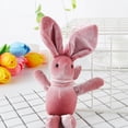 thumbnail image 1 of Neinkie Rabbit Doll Fine Workmanship Lovely Soft Wear Resistant Velvet Rabbit Toy for Gifts, 1 of 9