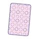 thumbnail image 1 of Tabla de planchar Accesorio de vaporizador de prendas Almohadilla de planchado Almohadilla de vaporizador de prendas para abrigo Círculo rojo L, 1 of 9