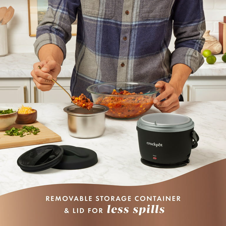 Crockpot Electric Lunch Box, Portable Food Warmer for On-the-Go