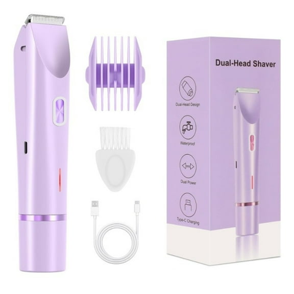 Cordless Pubic Hair Trimmers Built in Screen 2 Function Personals Care Shavers