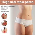 thumbnail image 2 of EELHOE 6PCS Thigh Anti-wear Patches Elastic Comfort Adhesive Waterproof Protect Skin for Thigh Calf Armpit -, 2 of 5