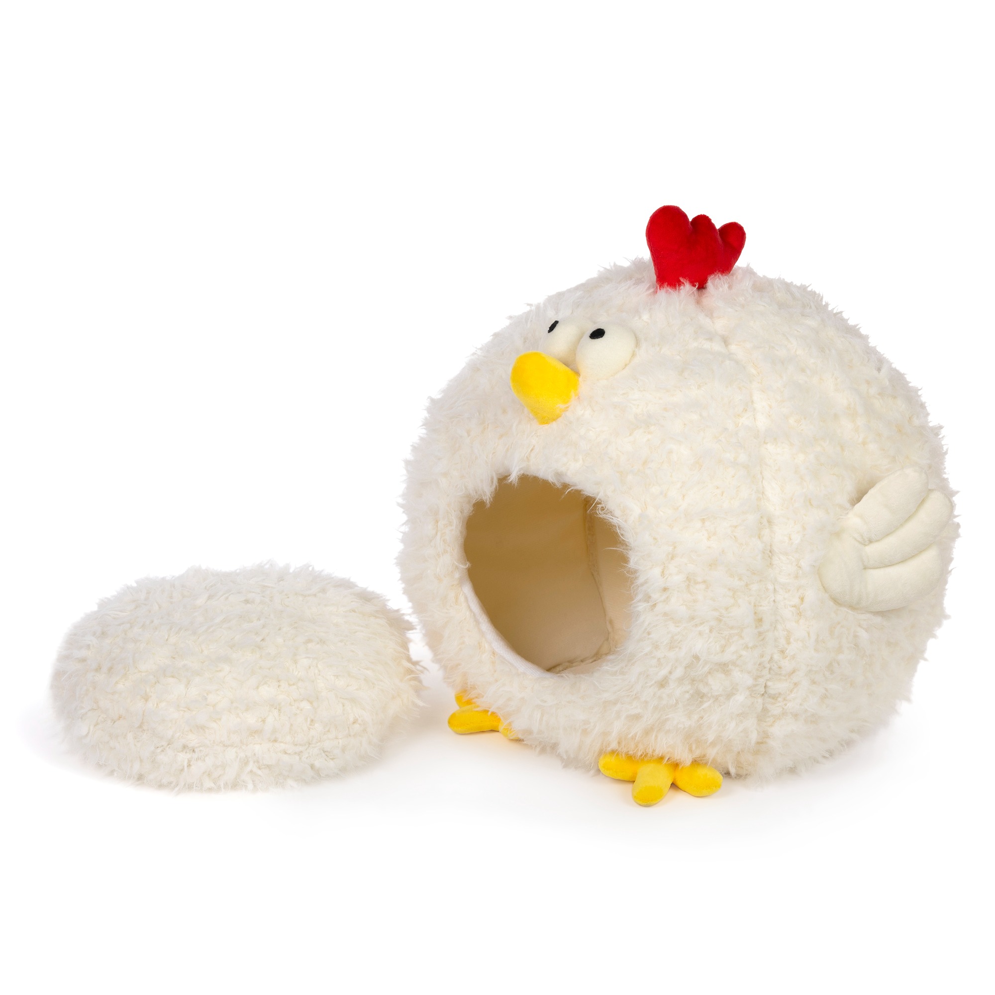 Prevue Pet Products Comfy Chicken Cat and Dog Hideaway Bed 7600