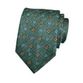thumbnail image 4 of Traje de fiesta hecho a mano con decoración de corbata para hombre, para baile de graduación, fiesta, boda, trabajo de negocios Verde, 4 of 8