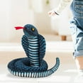 thumbnail image 4 of Stuffed Animal Toy Reptile Soft Anaconda Party Decor   Yellow, 4 of 8