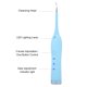 thumbnail image 4 of Limpiador de dientes portátil con pico de agua, 3 colores, escalador dental eléctrico USB, placa de vibración, eliminación de sarro, cuidado de los dientes para el hogar y los viajes(Azul) Ecomeon  no, 4 of 6
