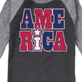 thumbnail image 3 of Instant Message - America Stacked - Toddler & Youth Raglan Graphic T-Shirt, 3 of 7