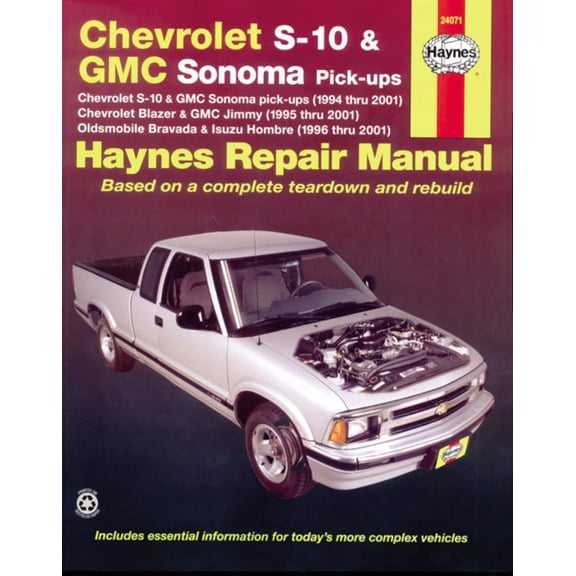 Pre-Owned Chevrolet S-10 & GMC Sonoma Pick-ups (Haynes Repair Manual)
