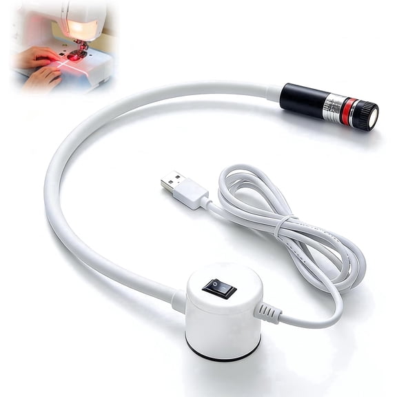 SOXOTOG Magnetic Positioning Quilting Light,Laser Light for Sewing Machine,Sewing Machine Tools