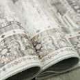 thumbnail image 2 of YOUFORTONG 9 x12 Vintage Washable Area Rug,Large Stain Resistant Carpet with Non Slip Backing for Living Room Bedroom Home Decor,Grey, 2 of 6