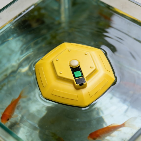 Floating & Rechargeable Bait Bucket Aerator, Portable Live Bait Aerator Oxygen Pump, Ultra-Quiet Waterproof Fishing Bait Bubbler for Live Minnows, Portable Aerator for Fishing Bucket - (B)
