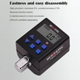 thumbnail image 2 of TFixol Digital Torque Wrench with LCD Display, 4 Unit Conversion, Bidirectional Measurement, Peak Hold, Audible/Visual Alarm, Compatible with Ratchet Wrench, Plastic Case, 2xAAA Batteries Not, 2 of 6