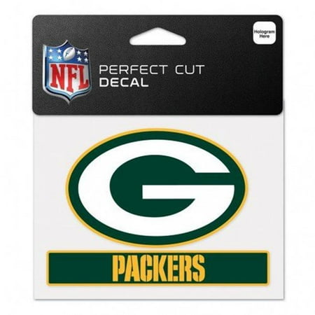 Green Bay Packers Decal 4 5x5 75 Perfect Cut Color Walmart Canada
