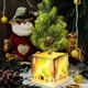 thumbnail image 4 of Musical Climbing Santa Claus Christmas Ornament with Adjustable Speed for Holiday Tree and Home Decoration, 4 of 7