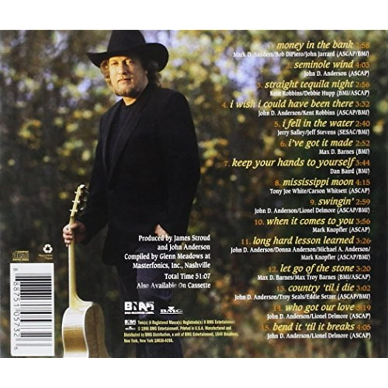 John Anderson - Greatest Hits - Music & Performance - CD - Walmart.com