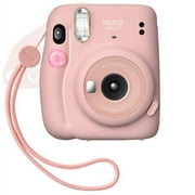 Fujifilm Instax Mini 11 Instant Fuji Film Camera Blush Pink + 40 Film Deluxe Bundle