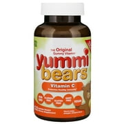 Hero Nutritional Products Yummi Bears, Vitamin C, Natural Orange, Pineapple, Strawberry, 132 Yummi Bears